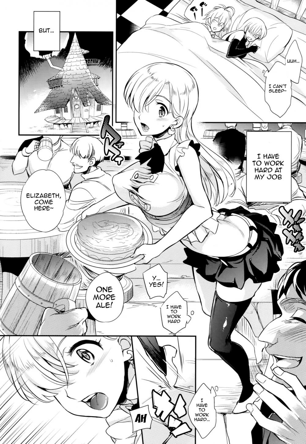 Hentai Manga Comic-C9-16 Peeing Elizabeth-Read-8